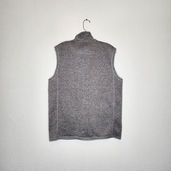 ORTON BROTHERS Mens Fleece Zip Up Vest The Vermont Country Store Size S - Picture 2 of 7